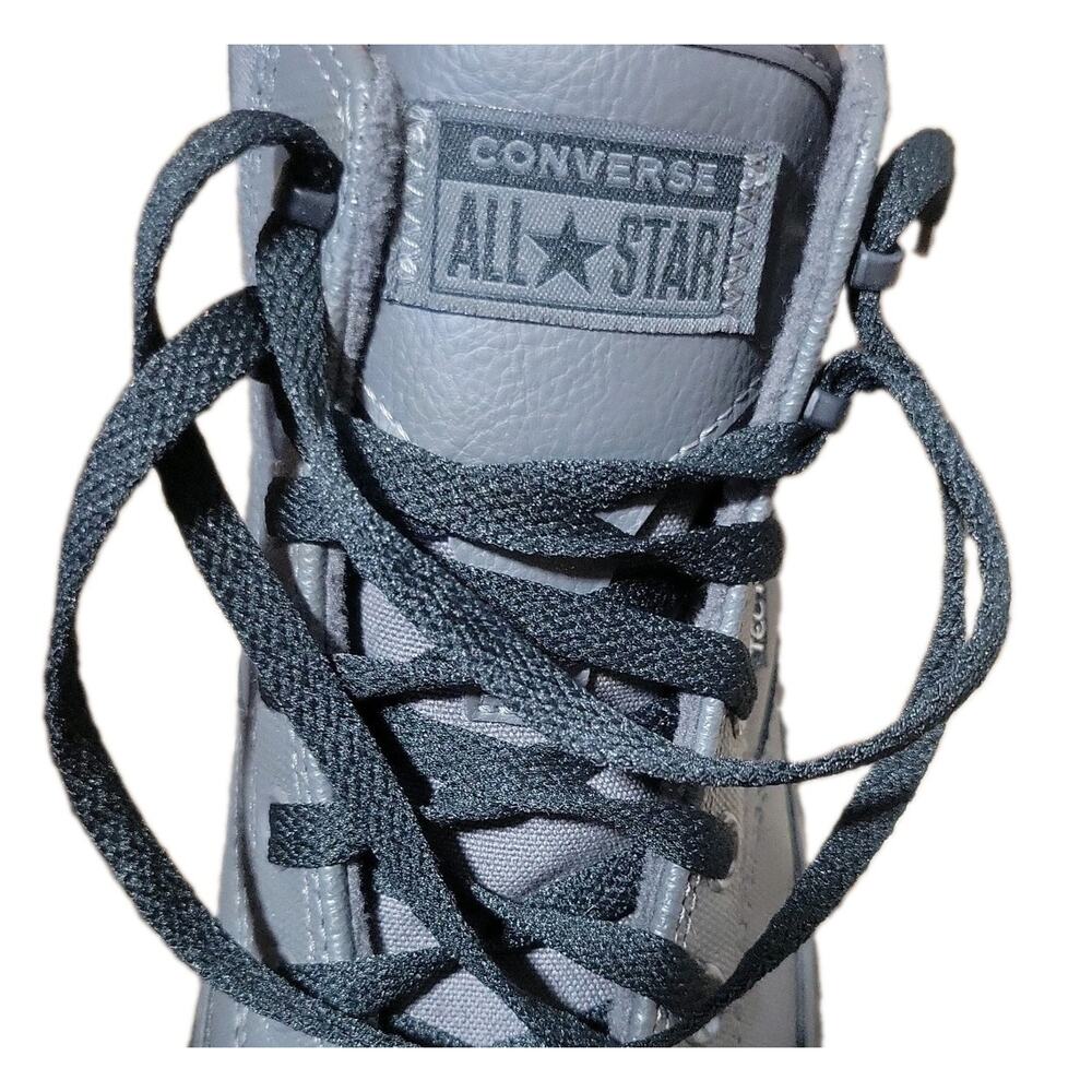 Converse All Star TECTUFF Shoes M Sz 8/W Sz 10 Gray Faux Fleece Lined Sneakers - Picture 8 of 11